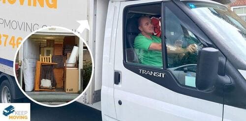 Shoreditch man with a van E2